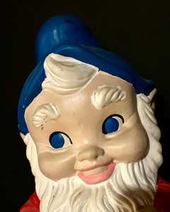 lot 344A image: Jolly Ceramic Gnome Sculpture