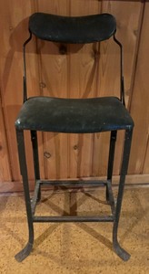 lot 351 image: Vintage Shop Stool