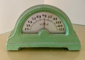 lot 216 image: Amazing Vintage Treasures, Including Vintage Calendars, Clock and Copper Watering Can
