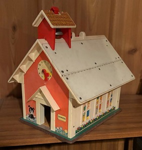 lot 412 image: Fisher Price Play Family House and School