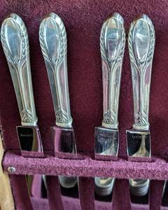lot 29A image: International Silver Co. Sterling Flatware Set