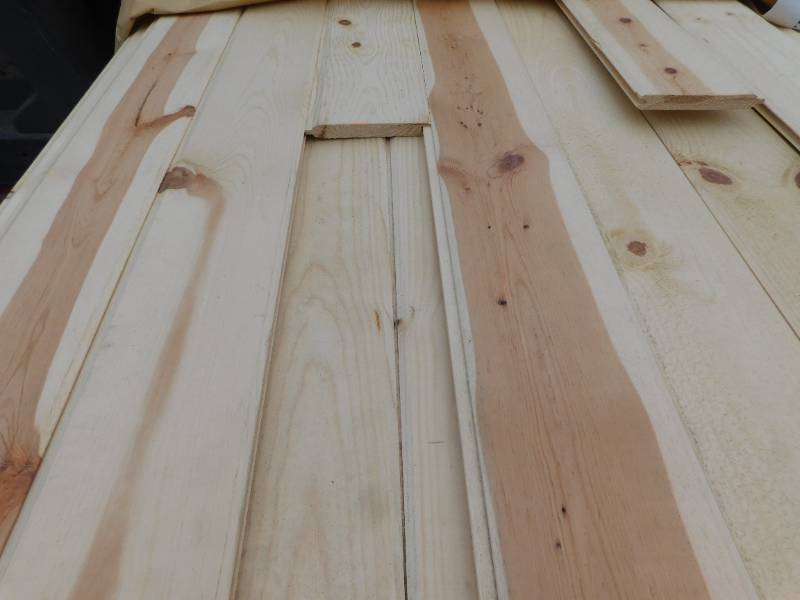 lot 11 image: 1 x 6 Ponderosa Pine #3 Tongue & Groove LWP-4 Reversible - 470 Linear Feet