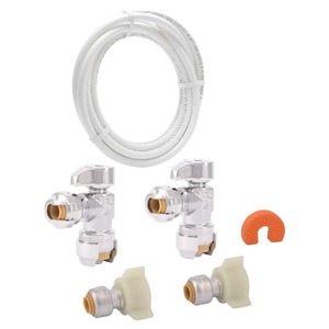 lot 79 image: SharkBite Push-to-Connect Faucet Installation Kit