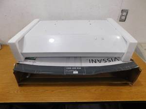 lot 51 image: Vissani Arno 30 in. 240 CFM Convertible Under Cabinet Range Hood in White with Lighting and Charcoal Filter