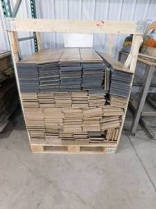 lot 100 image: Wholesale Pallet of Flooring Items.