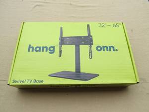 lot 16 image: Onn. Swivel TV Base for 32 to 65 TV S up to 35° Swivel