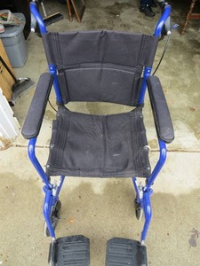 lot 49 image: TransportWheel Chair