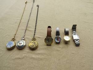 lot 53 image: Mixed Lot of Watches  Pocket Watches
