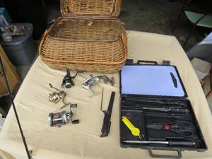 lot 67 image: Mixed Lot of Fishing Items