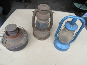 lot 71 image: Mixed Lot of Vintage Lanterns - Parts