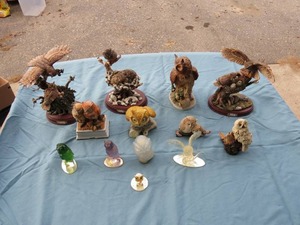 lot 79 image: Mixed Lot of Owl Figurines - Qty 13