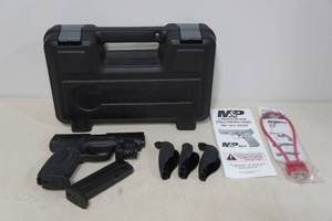 lot 1A image: Smith & Wesson M&P 9 M2.0 9mm Semi-Auto Pistol - 2 Magazines