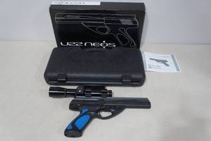 lot 1B image: Beretta U22 Neos .22 LR Semi-Auto Pistol - Leupold M8-2X Extended Scope
