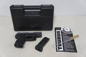 lot 1G image: Taurus Millennium Pro PT111 9mm Semi-Auto Pistol - 2 Magazines