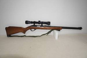 lot 1S image: Marlin Model 40 .22 LR Semi Automatic Rifle