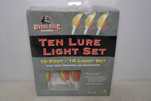 lot 80 image: Rivers Edge 10 Lure Light Set