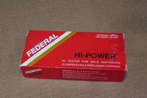 lot 131 image: 20 Federal .308 Win 180 Gr SP Hi-Shok Ammo