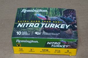 lot 147 image: 10 Remington Nitro Turkey 12 Gauge 3 5 Shot Shotshells