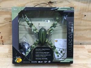 lot 21 image: Bass Pro Shops Quadcopter Remote Controlled Drone (Untested Store Return)