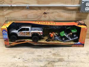 lot 62 image: Bass Pro Shops Imagination Adventure Series Play Set (Box Is Damaged)