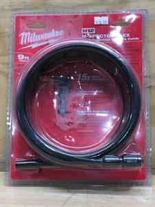 lot 80 image: New Milwaukee M12 12-Volt Lithium-Ion Cordless M-Spector Flex 9 ft. Inspection Camera Cable Model # 48-53-0151 (Retail $120)