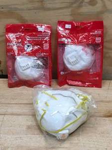 lot 84 image: Lot Of Milwaukee And 3M N95 Face Masks