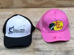 lot 107 image: Lot Of 2 - Trucker Hats (They Have Some Small Dirt Stains)