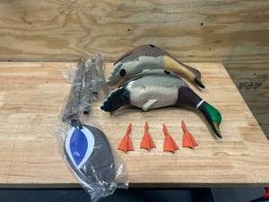 lot 66 image: Cabelas Mojo Outdoors Twin Pack Decoys
