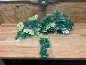 lot 133 image: SPRITZ Lot of 28- 3 Leaf Clover Light Up Necklaces
