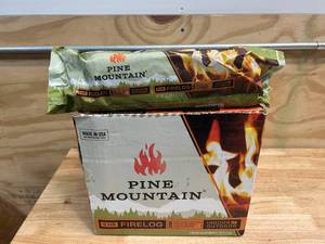 lot 163 image: PINE MOUNTAIN Case of 9- Fire Logs