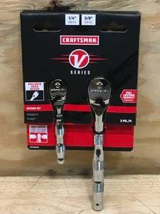lot 157 image: Craftsman V-Series 14 and 38 drive Ratchet Set Model # CMMT86501V 05092412