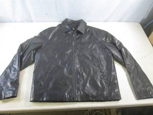lot 176 image: (F-1) U.S. Polo Assn. Faux Leather Jacket Size Medium
