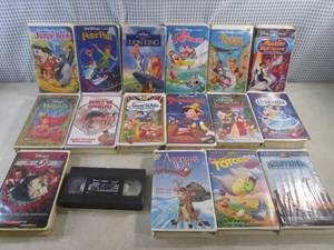 lot 182 image: (F-0) Mostly Disney VHS Kids Movies...