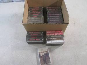 lot 209 image: (CS) Assorted Cassette Tapes Old Time Radio Shows Etc