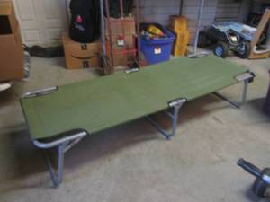 lot 242 image: (EW2) Portable Folding Cot...