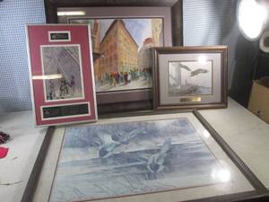 lot 270 image: (C-2) Framed Wall Decor...