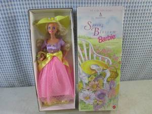 lot 47 image: (BS) Avon Special Edition Spring Blossom Barbie In Box - First In A Series
