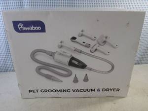 lot 77 image: (A-1) Pawaboo Pet Grooming Vacuum & Dryer