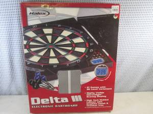 lot 84 image: (EW6) Halex Delta III Electronic Dart Board