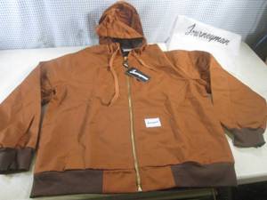 lot 120 image: (BSB) New Journeyman Jacket with Hood Size Large - New with Tags