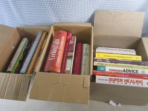 lot 148 image: (A-3) Cook Books and Other Misc Books