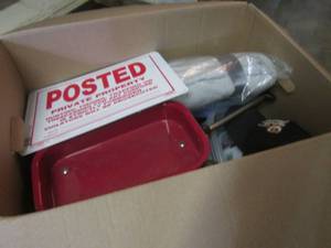 lot 149 image: (FRNT) Large Box Full of Misc See Photos