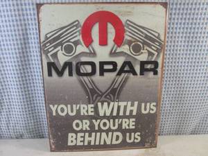 lot 318 image: (FS) Mopar Tin Sign 16 x 11 12 - New In Wrap