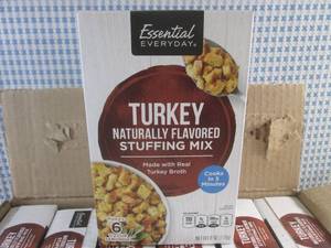 lot 369 image: (C-2) Case 12 Boxes Turkey Stuffing Mix Past Date