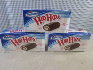 lot 373 image: (B-1) 3 Boxes Hostess HoHos Past Date