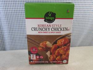 lot 389 image: (FRZ) 2 Family Kit Box Frozen Korean Style Crunchy Chicken with Sweet & Spicy Sauce Best by June 2024