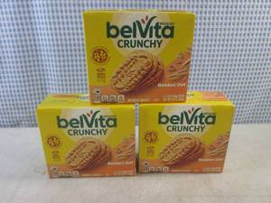 lot 410 image: (B-3) 3 Boxes Belvita Crunchy Golden Oat Breakfast Biscuits Past Date