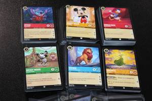 lot 29 image: Lorcana Disney Trading Card Lot   239 Cards