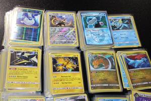 lot 38 image: Pre 2020 Pokemon Card Lot  300 Cards  All Cards Are RareReverse HoloHolo Rare
