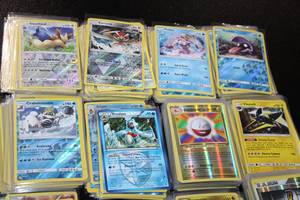 lot 41 image: Pre 2020 Pokemon Card Lot  300 Cards  All Cards Are RareReverse HoloHolo Rare